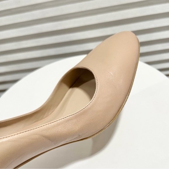 🌹STUART WEITZMAN 🌹 Vida 75 Leather Pumps Beige Size: 11B - Picture 13 of 16